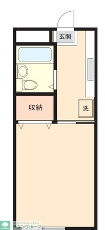 メゾンサンシティの物件間取画像